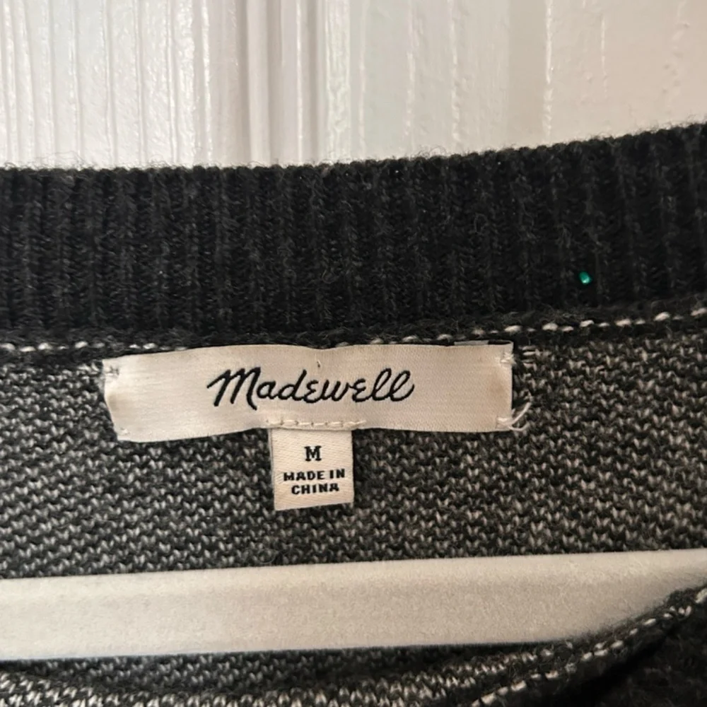 Madewell Double Windowpane Women's Medium - Picture 3 of 4